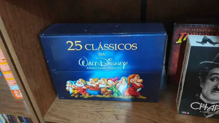 Coleção 25 clássicos Disney em dvd