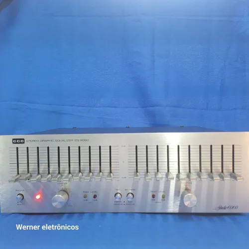 Equalizador CCE Studio 6060 LEIA O ANUNCIO!