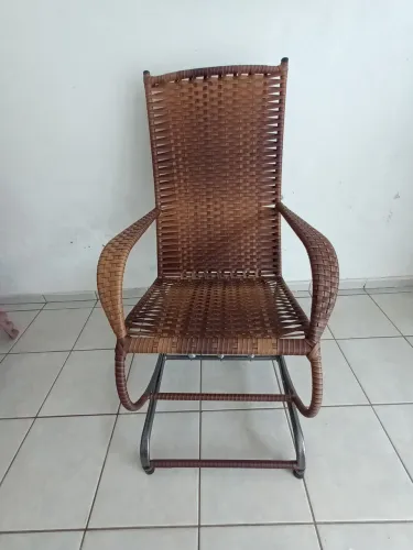 Cadeira De Balanço Adulto ( NOVA )120kg 3 Molas