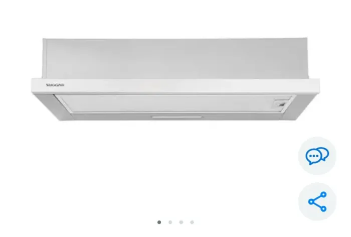Depurador de Embutir Slim 80 Cm Inox Suggar NOVO
