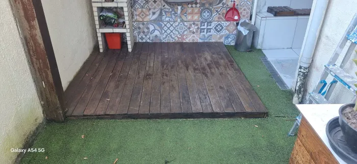 Deck de madeira 2mts ²