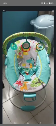 Cadeira de massagem para bebê