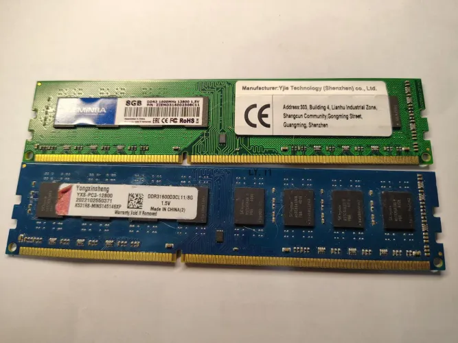 Memória RAM (2x8) 16gb Ddr3 1600mhz Só Venda