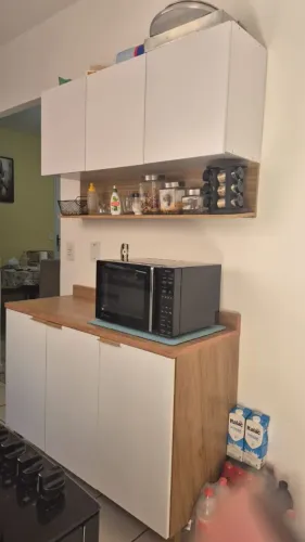 Armário cozinha bartira aéreo e balcão