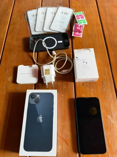 iPhone 13 128GB Preto Original - Completo - Excelente Estado + Brindes - Somente Venda