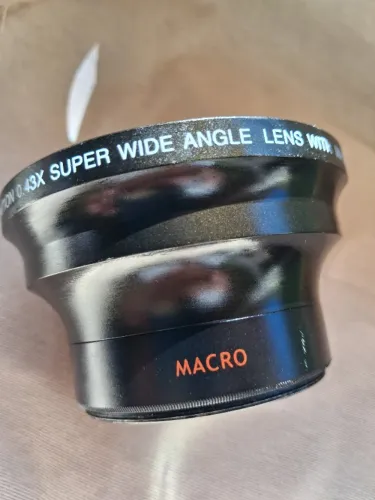 Lente super wide angle com macro HD