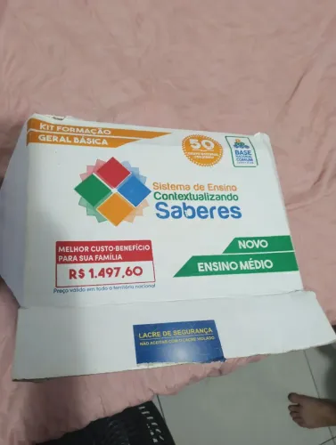 Livro Saberes 2 ano do ensino médio