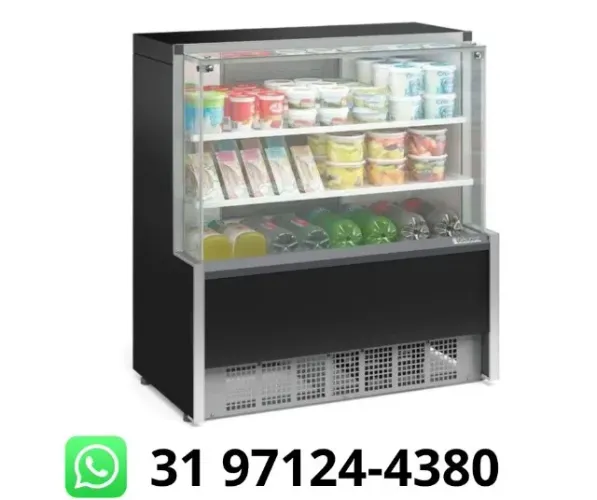 Balcão Expositor Refrigerado 1,25M Gelopar