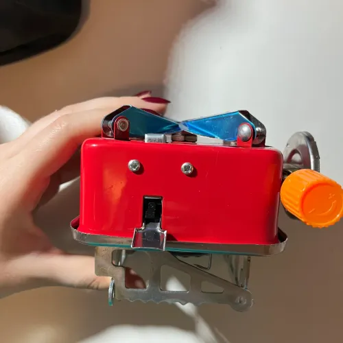 mini fogareiro portátil a gás dobrável, K-202