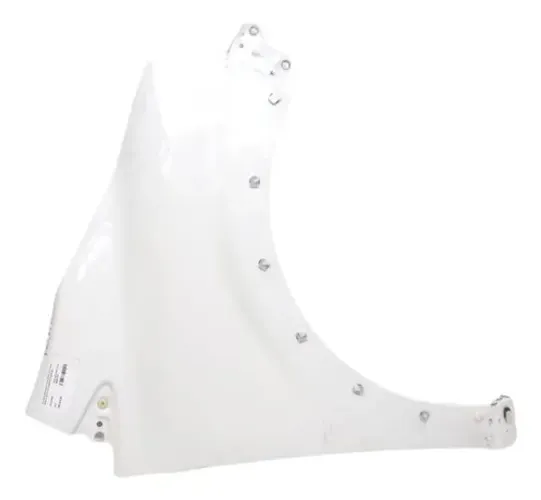 Paralama Dianteiro Direito Onix 2013 2019 Branco Com Furo Detalhe Amassado