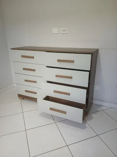 Cômoda Évora 8 gavetas - entrega gratuita
