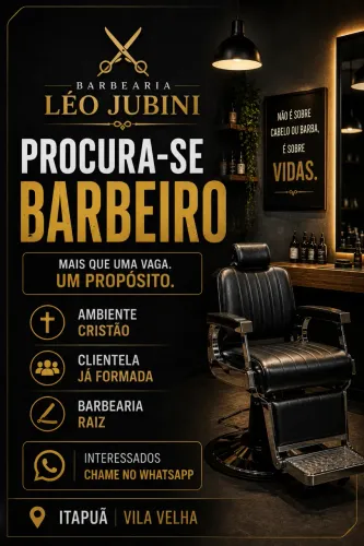 Vaga para barbeiro 
