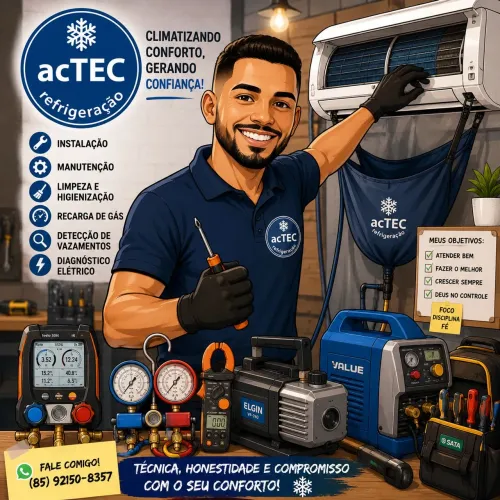 Ar condicionado manutenção e serviço