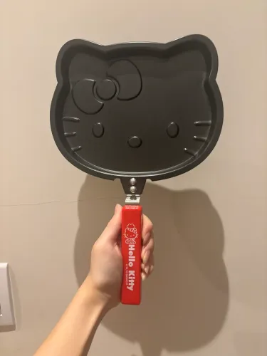panela hello kitty frigideira Teflon 