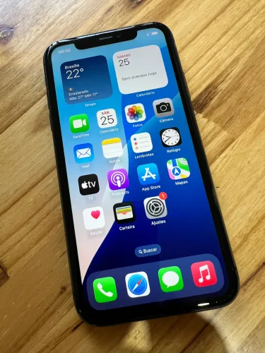 Iphone 11 preto 64gb usado