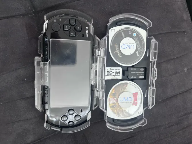 Psp 3001 desbloqueado na caixa