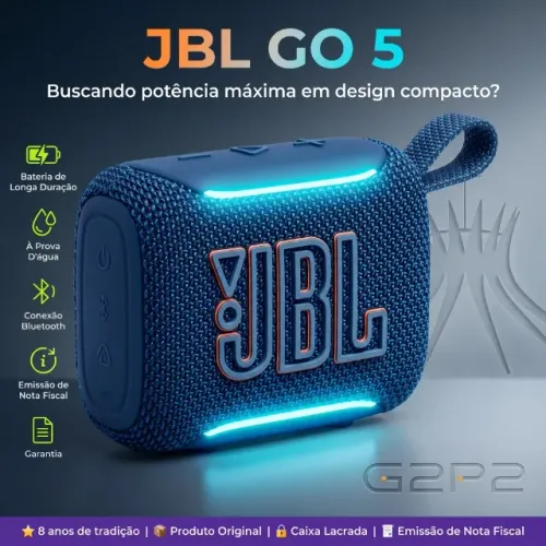 JBL GO 5 (ORIGINAL-LACRADA)