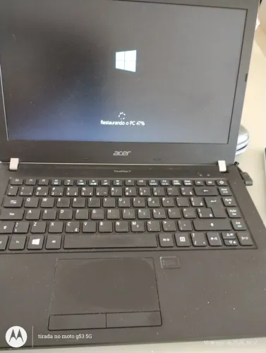 Notebook Acer TravelMat P Intel core i3 Memória RAM 4 GB, Armazenamento 130 gb.