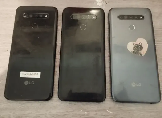 Celular LG K41S tela quebrada R$70,00 CADA