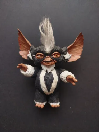 Boneco Gremlins Mohawk Colecionável Filme Clássico Anos 80