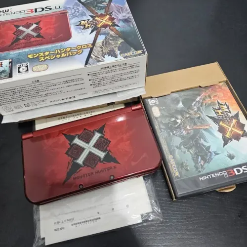 New Nintendo 3DS LL Monster Hunter Cross Special Pack