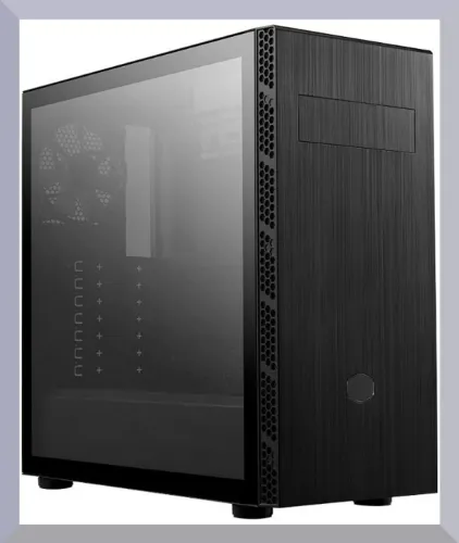 Gabinete Cooler Master Masterbox Mb600l Versão 2 Com Painel de Vidro Pronta Entrega