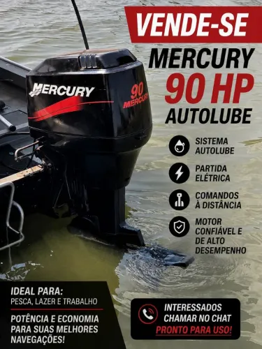 MERCURY 90 HP AUTOLUBE 2 TEMPOS - COMPLETO | 2004