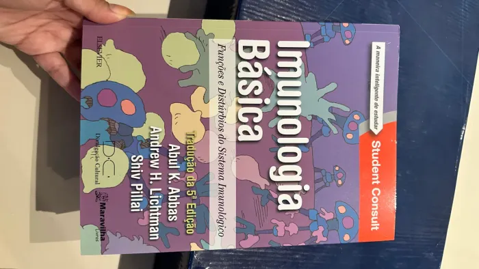 Livro nunca usado de Imunologia Básica