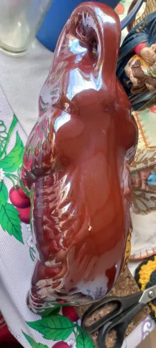 Elefante de cerâmica para decoração 