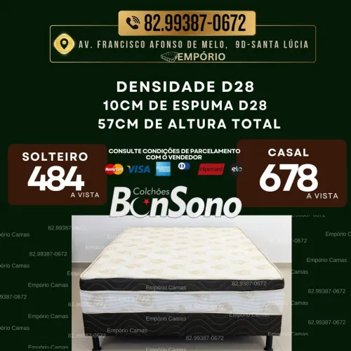 Cama casal ou solteiro unibox itens novos de fábrica Bonsono pronta entrega consulte