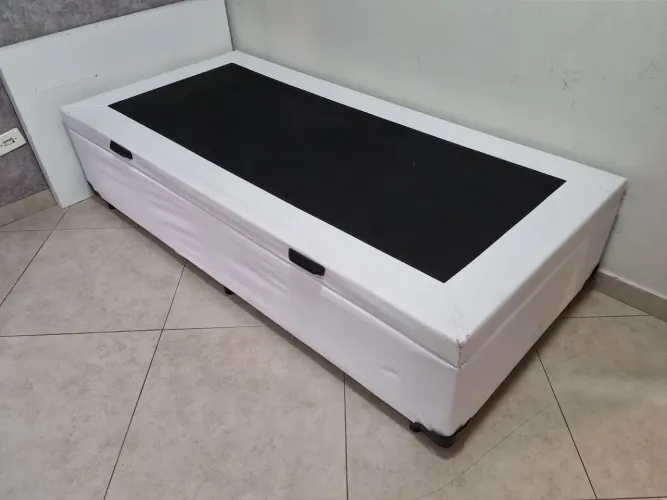 Cama baú solteiro