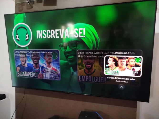 Tv 65 tcl p755 troco por menor 55 qled