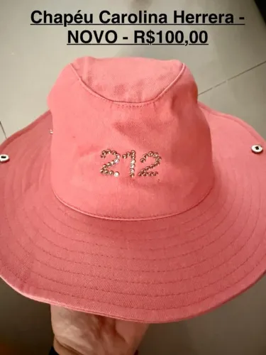 chapéu carolina herrera - NOVO