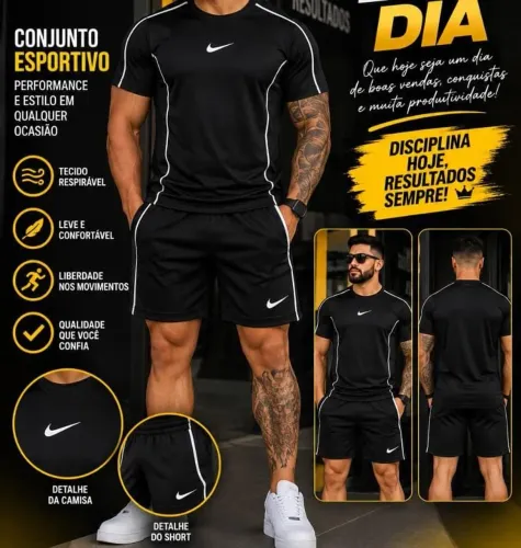 conjunto dry fit promoção