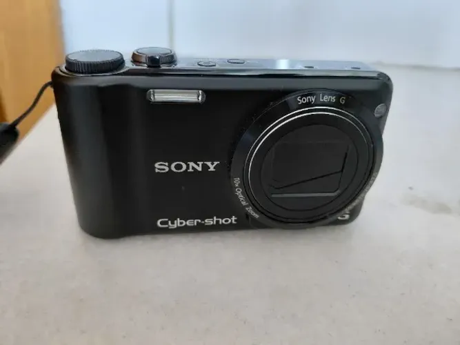 Câmera Sony Cybershot DSC-HX5 Zoom ótico 10x filmagem FULL HD + duas baterias + MS 16 GB