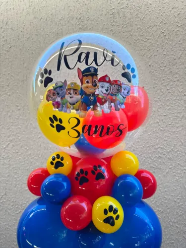 Arranjo de balão
