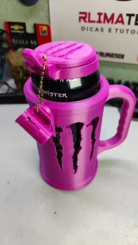 Caneca Monster Rosa