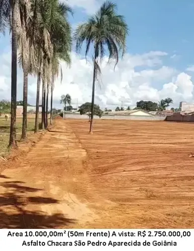 Leia a descrição: Area 10.000,00m² (Asfalto) Chacara São Pedro