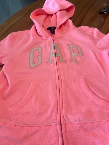 Casaco GAP infantil rosa 