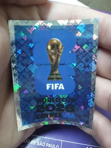 Figurinha copa rara oficial
