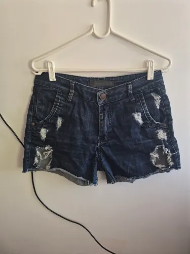 Short jeans feminino lote com 6 tamanho 38