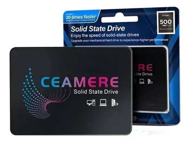 SSD CeaMere 120GB Preto Sata 3 | Alta Velocidade | Com Garantia |