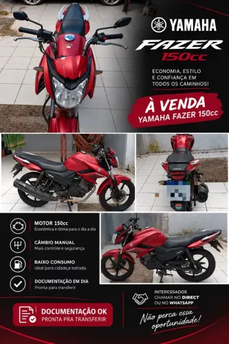 Vende-se Yamaha Fazer 150cc