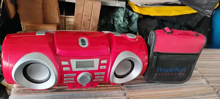 Aparelho de som cd e rádio 
