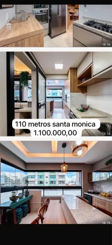 Apartamento mobiliado no Santa Monica
