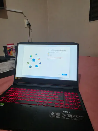 Notebook Acer Nitro 5 com GTX 1650, 8 GB RAM e SSD de 1 TB i5