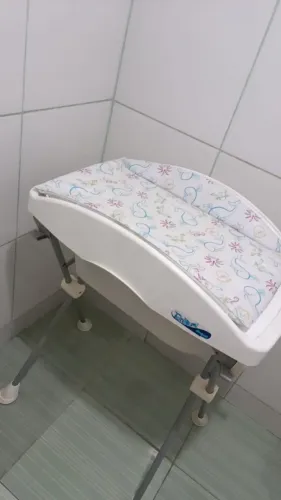 Banheira com trocador