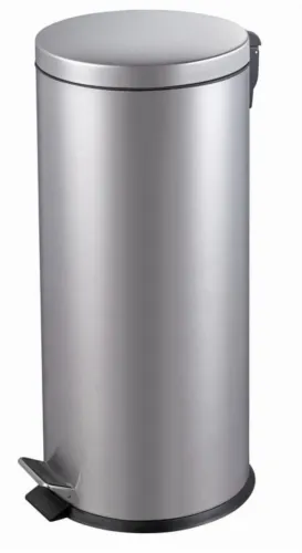 lixeira inox com pedal 30litros Members Mark