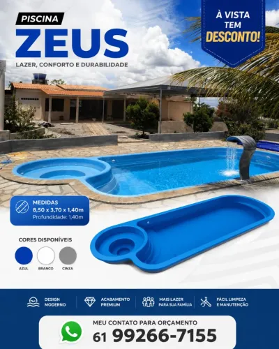Piscina com SPA integrado ?