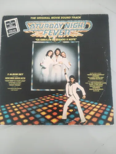 DISCO VINIL ( ÁLBUM DUPLO) SATHURDAY NIGTH FIVER - BEE GEES